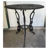 Outsunny Cast Iron London Rose Bistro Table