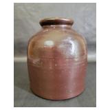 Vintage Primitive Style Brown Pot