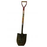 ACE Red Handle Round Pointed Shovel