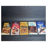 5 Vintage Pillsbury Recipe Dessert Cook Books