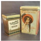 Vintage Tin Containers