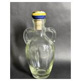 Vintage Glass Jug Bottle With Decorative Cork