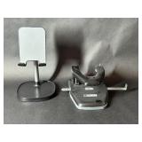 Black/Grey Phone Holder & Acco MO. 59 Hole Punch