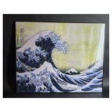 The Great Wave Off Kanagawa on Hanging Canvas