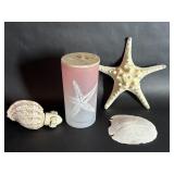 4pc Assortment of Ocean Themed Home Decor