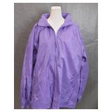 Acadia Womenï¿½s Size M Purple Wind Breaker Jacket