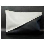 Neiman Marcus Black and White Cosmetic Bag