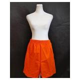 Vintage TIC Orange Cotton Shorts, Size Medium