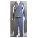 Nike Blue/White Track Suit Jacket & Pants