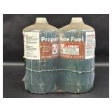 2 Propane Fuel Tanks 16.4 Ounce