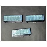 3pc Vintage Polaroid Flash Bars