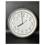 White Seiko Quartz Wall Hanging Clock