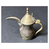 Vintage Brass Arabic Coffee/Tea Pot