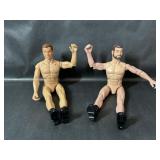 Two Vintage Male Action Figures