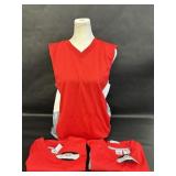 3pc Athletic Works Boyï¿½s Sleeveless Mesh Shirt, XL