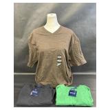 Vintage Kmart Basic Editions V Neck T Shirts