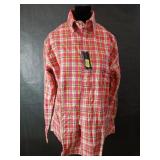 Tommy Hilfiger Plaid Long Sleeve Button Up Shirt