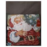 Holiday Time Santaï¿½s Glow Christmas Pillow