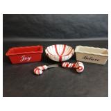 Joy Believe Mini Loaf Pans, Peppermint Bowl