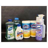 Cleaning Supplies: Clorox, Lysol, Dial, Mr.Clean