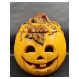 Vintage Jackolantern Ceramic Cookie Jar