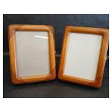 Two Wood Locket 5x7 Picture Frame Box