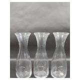 Set of Three Bormioli Rocco Small Decanters