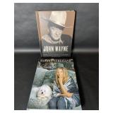 John Wayne Book & Barbara Streisand Book