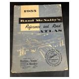 1955 Hand McNallyï¿½s Reference & Road Paper Atlas