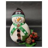 Handmade Holiday Sock Snowman with Sock Hat