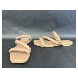 Dolce Vita Braided Mauve Sandals Size 9.5