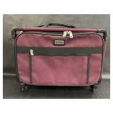 Small Tutto Burgandy Expandable Rolling Suitcase