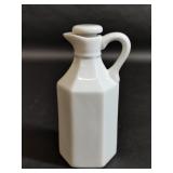 Link Charter International White Ceramic Oil Cruet