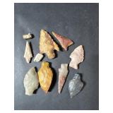 Ten Arrowheads