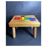 Damhorst Toys Ltd Hillary Wood Block Kids Stool