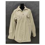 World Island Fleece Lined XL Beige Jacket, Menï¿½s