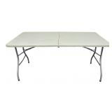 Academy Sports Grey Plastic Folding Table