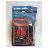 Red 7-Function Digital Multimeter 90899