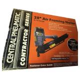 Central Pneumatic 28 Degree Air Framing Nailer