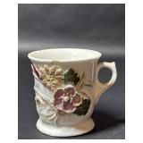 Vintage German Think of Me Floral Tea Cup