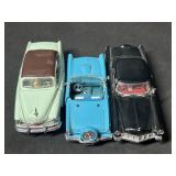 Three Vintage Franklin Mint Precision Model Cars