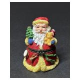 Santa Christmas Resin Trinket Box