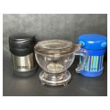 Zevro Simpless Immersion Tea Maker and 2 Thermos