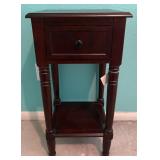 Classic Design Square Wood Accent Table