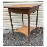 2 Tier Parlor Table- 20"x20"x30" Tall