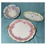 3 Decorative Dishes- See Photos for Make