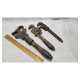 ANTIQUE ADJUSTABLE WRENCHES, 1 FORD