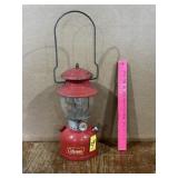 RED COLEMAN LANTERN MARKED 56