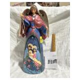 JIM SHORE CHRISTMAS ANGEL RESIN 21"