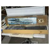 VTG. LARGE 1:250 JAPANESE BATTLE SHIP